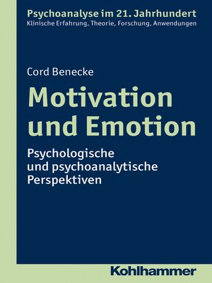 cover image of Motivation und Emotion